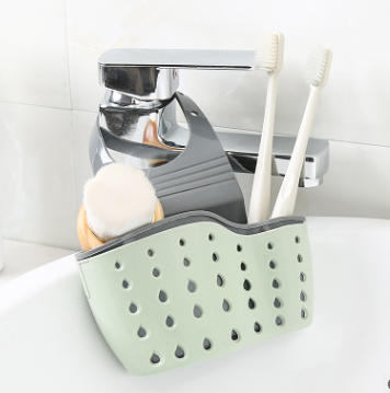 Rubber storage rack in kitchen