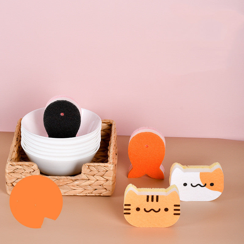 Cat sponge detail