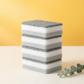 Stack of SPONJ grey dish sponges